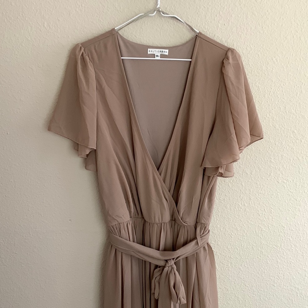 Baltic Born Kristina Maxi Dress, Taupe